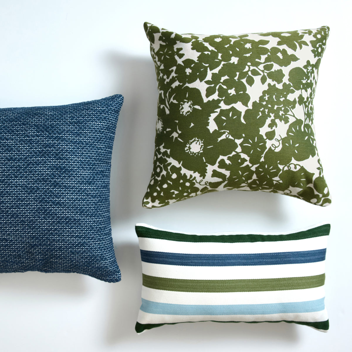 Patio Stripe Sunbrella® Pillow