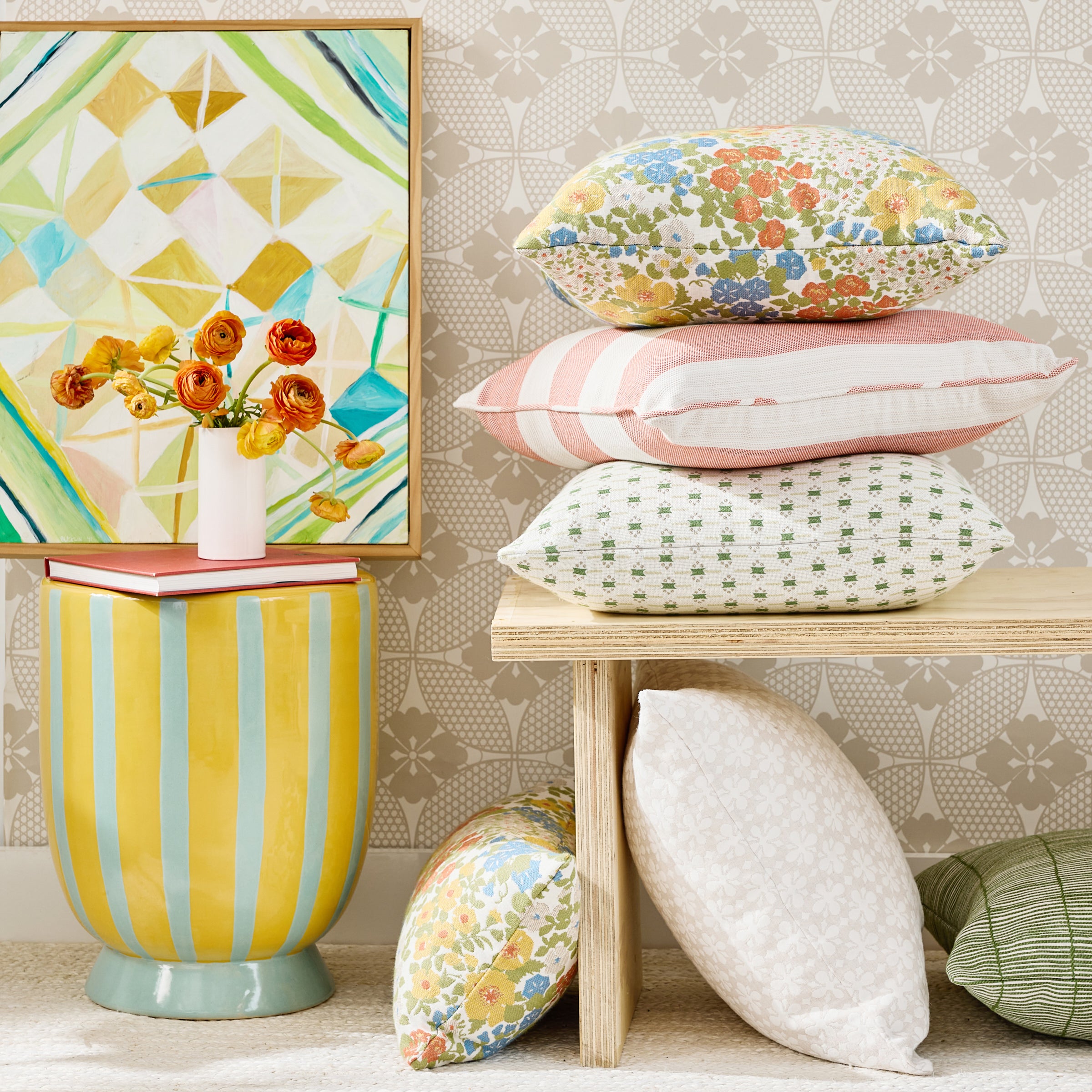 Million Flowers Indoor/Outdoor Fabric by Sunbrella® - CW Stockwell