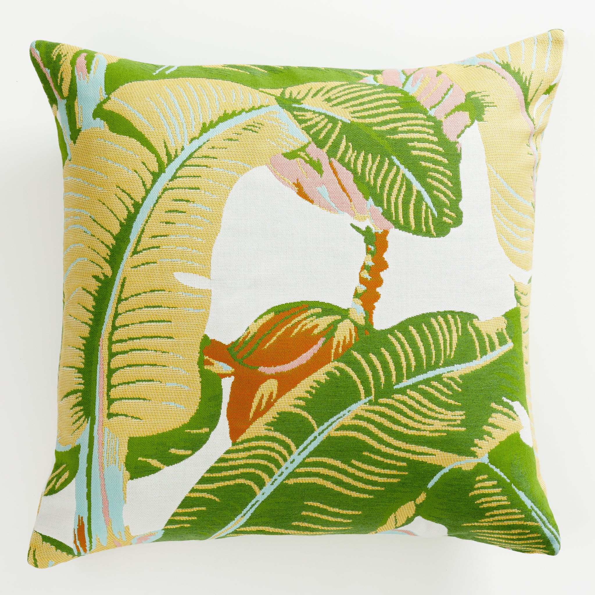 Palm Leaf Sage Throw Pillow Daily Regina Designs