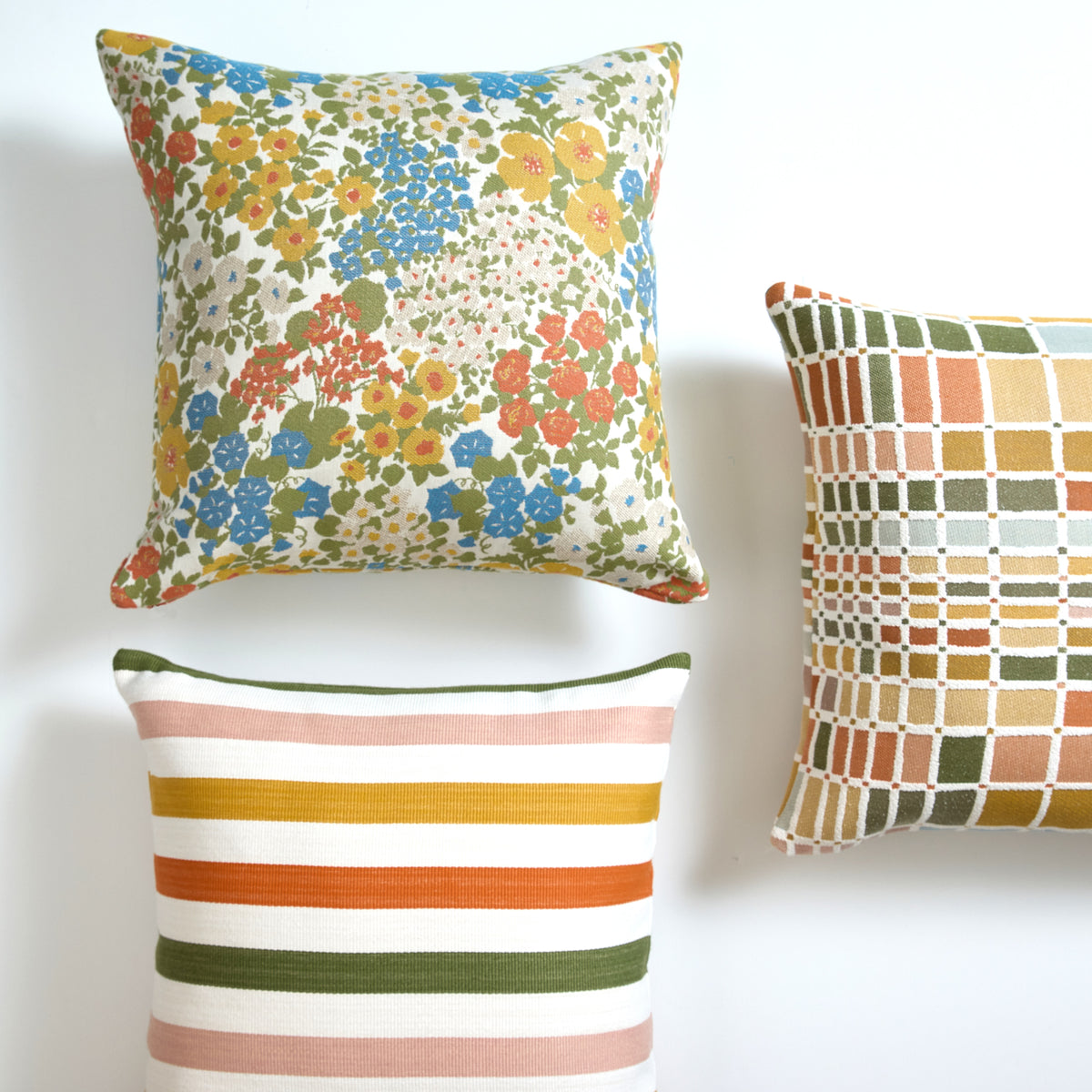 Patio Stripe Sunbrella® Pillow