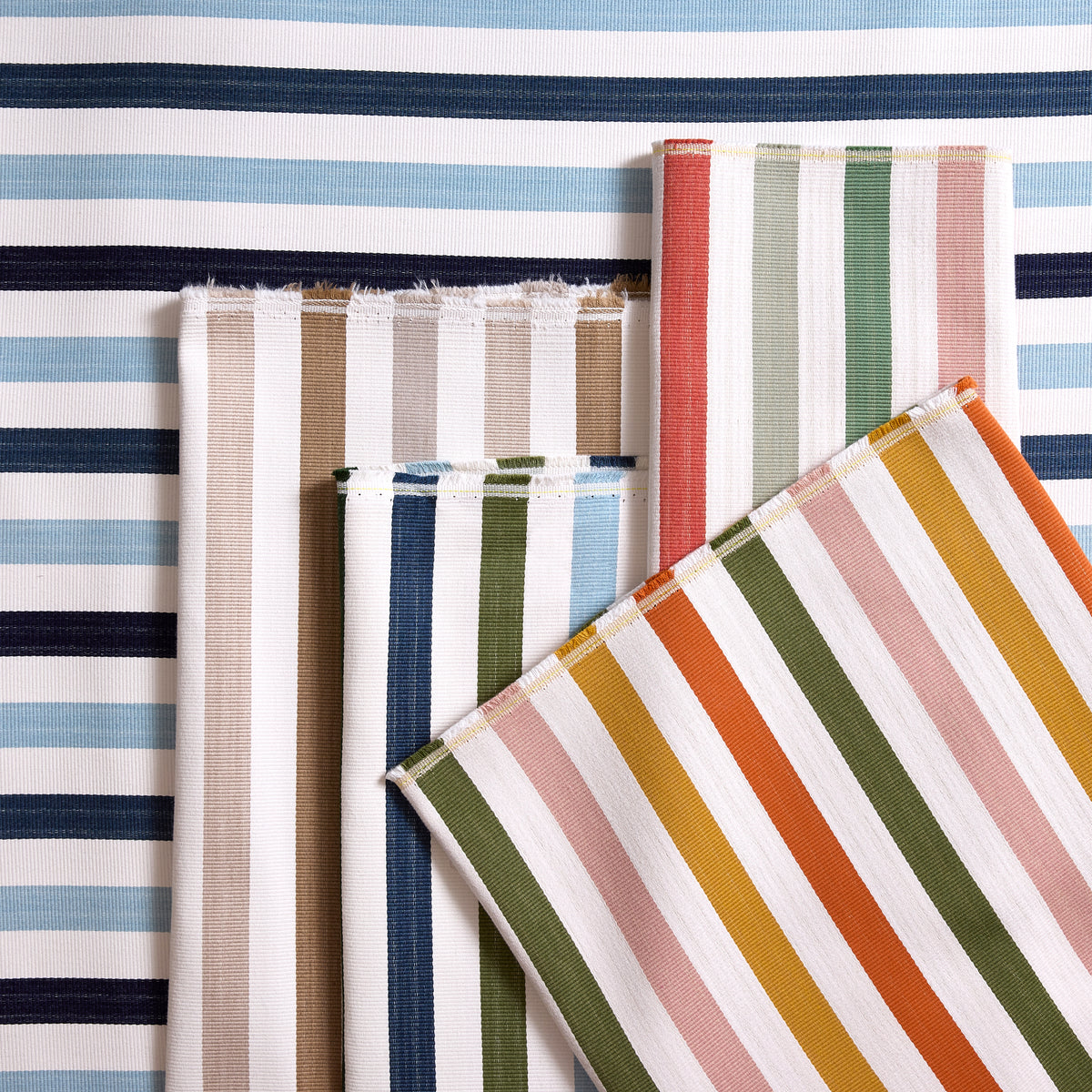 Patio Stripe Indoor/Outdoor Fabric by Sunbrella®