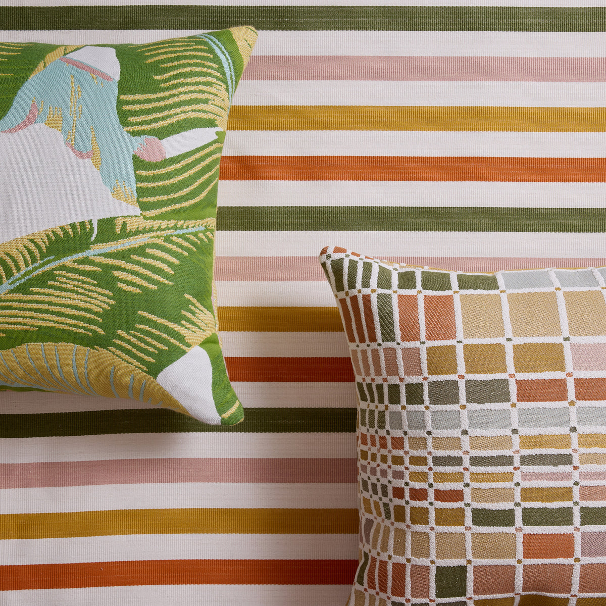 Patio Stripe Indoor/Outdoor Fabric by Sunbrella®