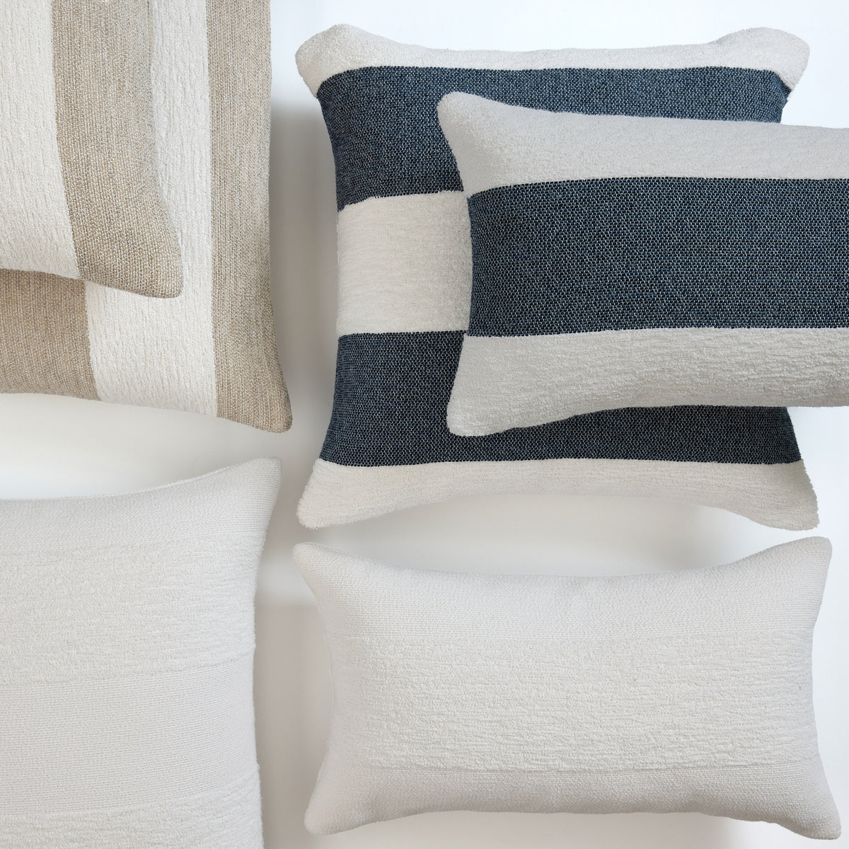 Soleil Stripe Sunbrella® Pillow