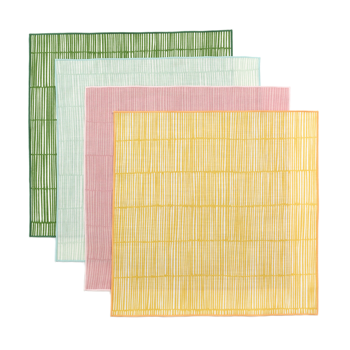 Cabana Linen Napkin Set - Bright Mix