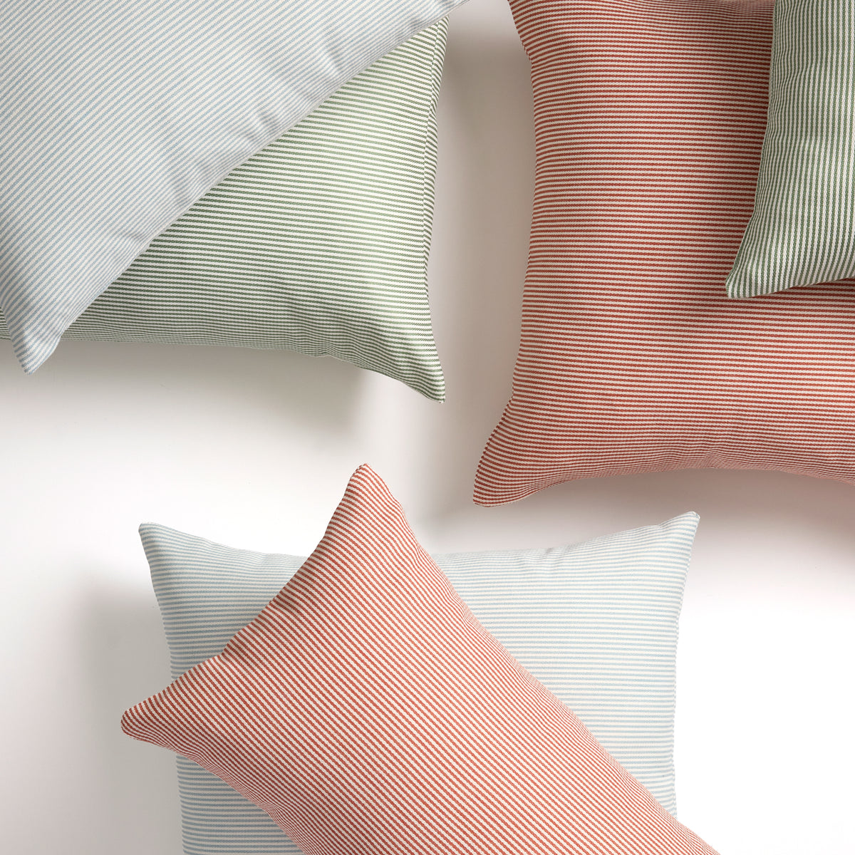 Oxford Stripe Sunbrella® Pillow