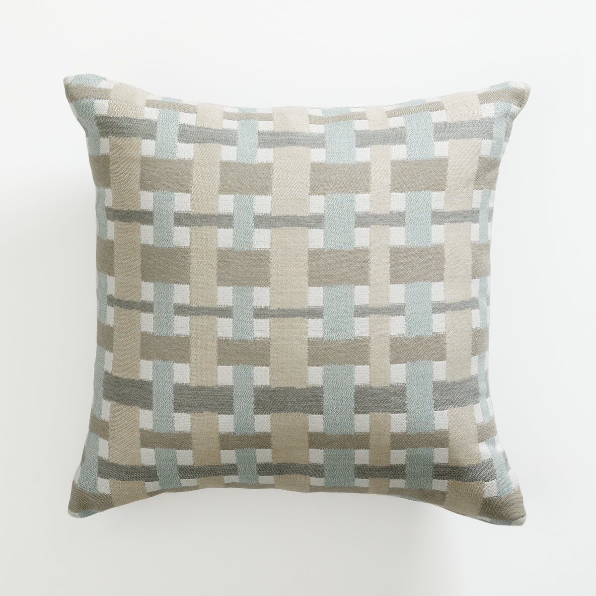 Basket Plaid Sunbrella® Pillow