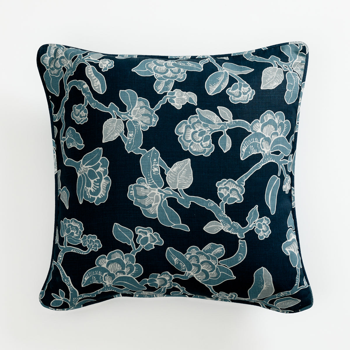 Flowerette Belgian Linen Pillow