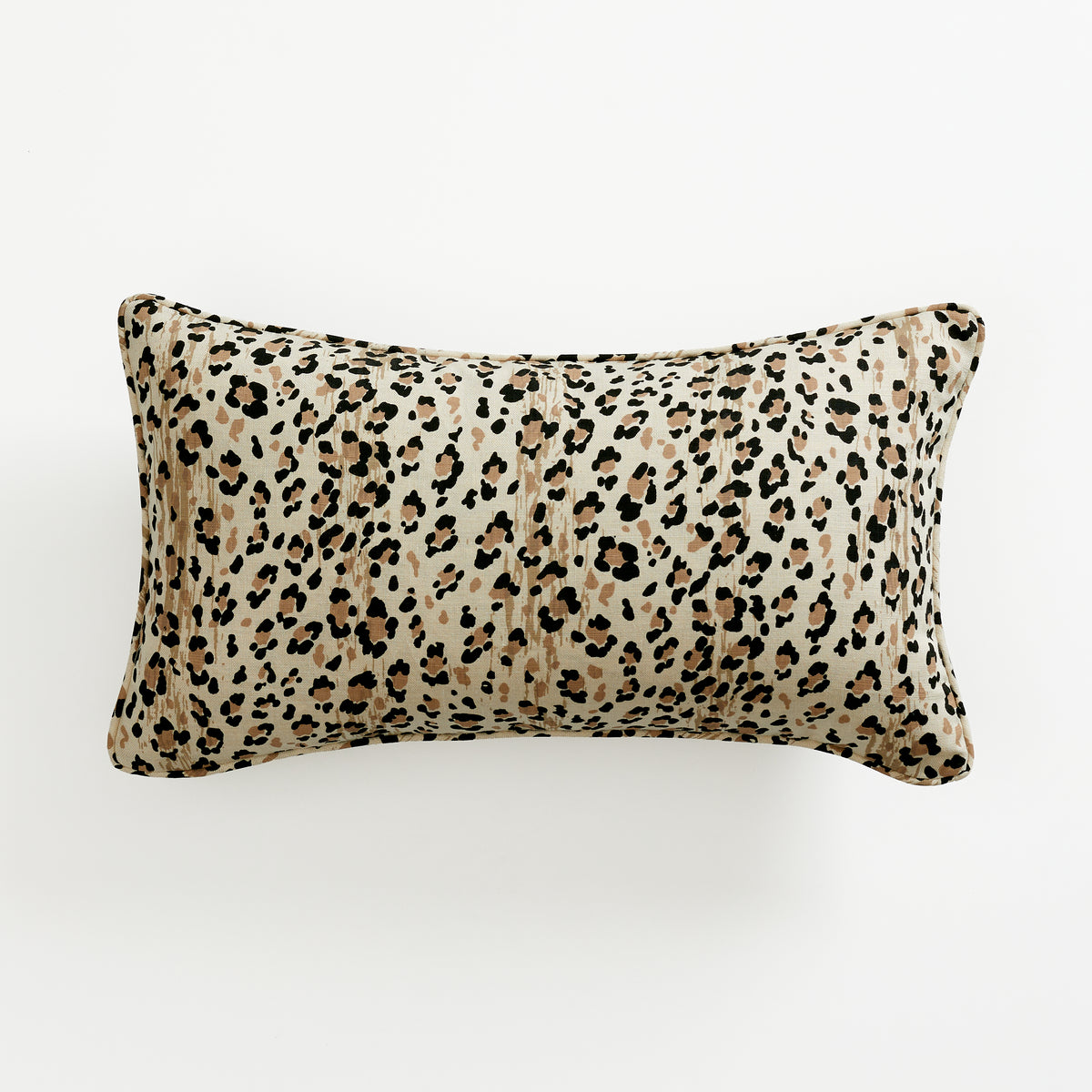 Ocelot Belgian Linen Pillow